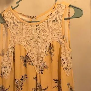 Maurice’s Sleeveless yellow blouse